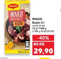 Kaufland MAGGI Bujón 5 l nabídka