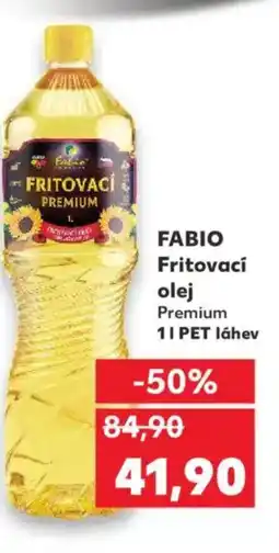 Kaufland FABIO Fritovací olej nabídka