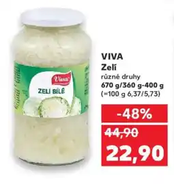 Kaufland VIVA Zeli nabídka