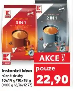Kaufland Instantní káva nabídka