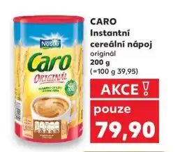 Kaufland CARO Instantní cereální nápoj nabídka