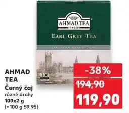 Kaufland AHMAD TEA Černý čaj nabídka