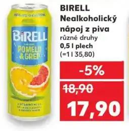 Kaufland BIRELL Nealkoholický nápoj z piva nabídka