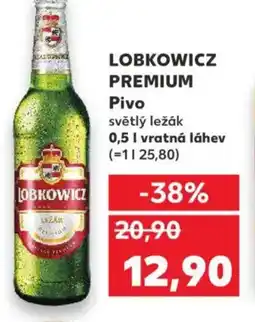 Kaufland LOBKOWICZ Premium Pivo nabídka