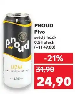 Kaufland PROUD Pivo nabídka