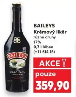 Kaufland BAILEYS Krémový likér 17% nabídka