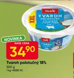 Hruška Tvaroh polotučný 18% nabídka