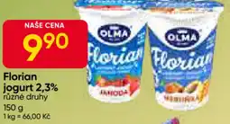 Hruška OLMA Florian jogurt 2,3% nabídka