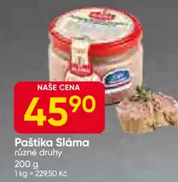Hruška Paštika Sláma nabídka