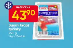 Hruška Surimi krabi tyčinky nabídka
