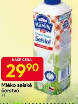 Hruška Mléko selské čerstvé nabídka