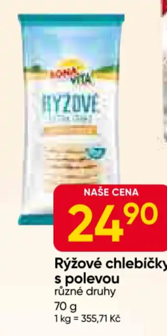 Hruška Rýžové chlebíčky s polevou nabídka