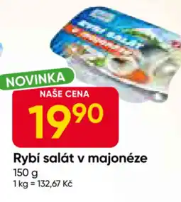 Hruška Rybí salát v majonéze nabídka