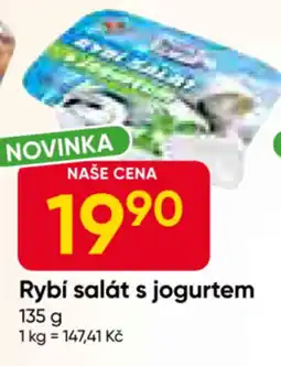 Hruška Rybí salát s jogurtem nabídka