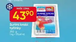 Hruška Surimi krabi tyčinky 250 g nabídka