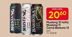 Hruška Mustang 0,5l plech nabídka