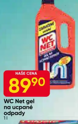 Hruška WC Net gel na ucpané odpady nabídka