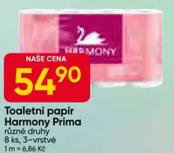 Hruška HARMONY Toaletní papír Prima nabídka