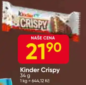 Hruška Kinder Crispy nabídka
