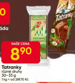 Hruška Tatranky nabídka
