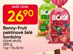 Hruška Bonny-Fruit pektinové želé bonbóny nabídka