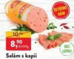 MP Krásno Salám s kapií nabídka