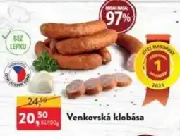 MP Krásno Venkovská klobása nabídka