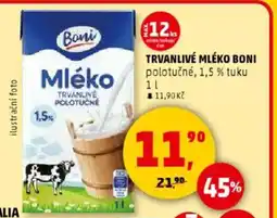 Penny Market Trvanlivé mléko Boni nabídka