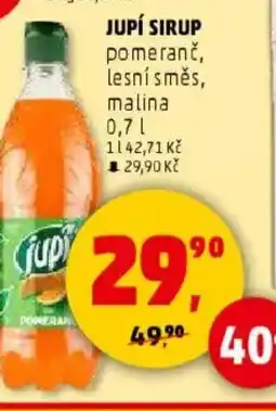 Penny Market Jupí sirup nabídka