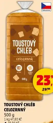 Penny Market Toustový chléb celozrnný nabídka