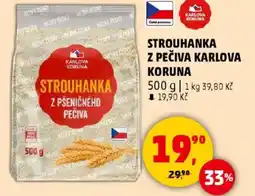 Penny Market Strouhanka z pečiva Karlova Koruna nabídka