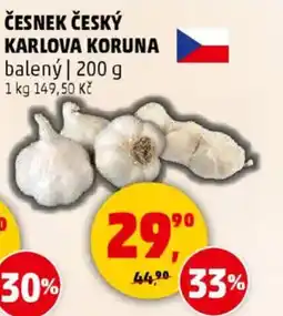 Penny Market Česnek český Karlova koruna nabídka