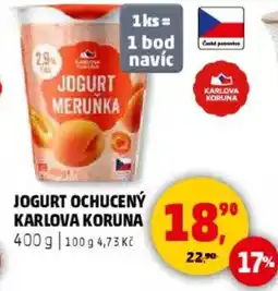Penny Market Jogurt ochucený Karlova koruna nabídka