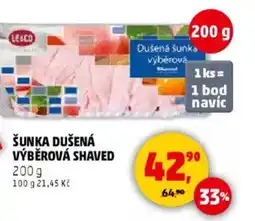 Penny Market Šunka dušená výběrová shaved nabídka