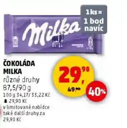 Penny Market Čokoláda Milka nabídka
