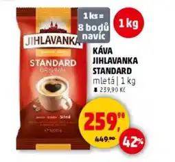 Penny Market Káva Jihlavanka standard nabídka