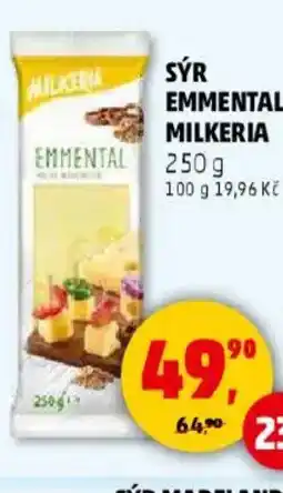 Penny Market Sýr emmental Milkeria nabídka
