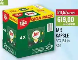 Ratio JAR KAPSLE 184 ks nabídka