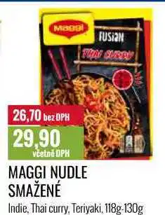 Ratio MAGGI NUDLE SMAŽENÉ 118g-130g nabídka