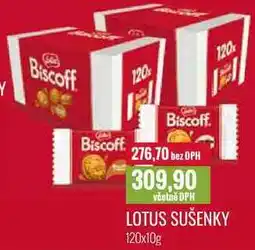 Ratio LOTUS SUŠENKY 120x10g nabídka