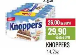 Ratio KNOPPERS 4+1, 25g nabídka
