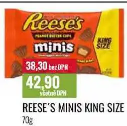Ratio REESE'S MINIS KING SIZE 70g nabídka