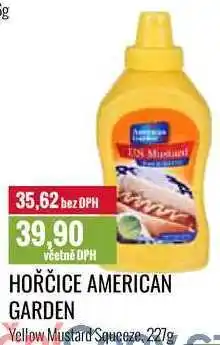Ratio HOŘČICE AMERICAN GARDEN 227g nabídka