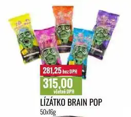 Ratio LÍZÁTKO BRAIN POP 50x16g nabídka