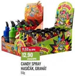 Ratio CANDY SPRAY HASIČÁK, GRANÁT 50g nabídka
