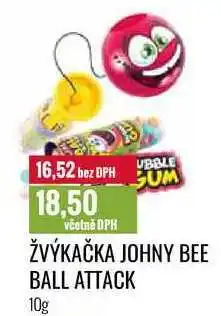 Ratio ŽVÝKAČKA JOHNY BEE BALL ATTACK 10g nabídka