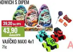 Ratio VAJÍČKO MAXI 4v1 25g nabídka
