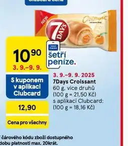 Tesco 7days croissant nabídka