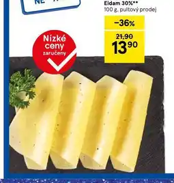 Tesco Eidam 30% nabídka