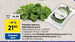 Tesco Polabská zelenina rukola praná nabídka